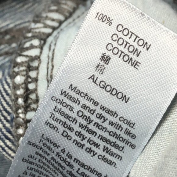 VINTAGE MENS GAP STRAIGHT FIT JEANS 36x30 100% COTTON 😎 - Picture 7 of 10